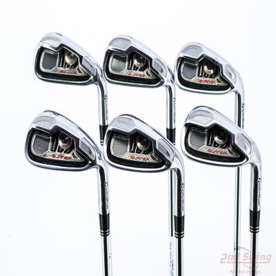 TaylorMade Tour Burner Iron Set 6-PW AW TM Burner 105 Steel Steel Stiff Right Handed +3/4"