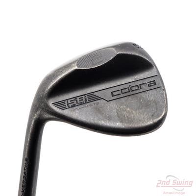 Cobra 2023 KING SB Black QPQ Wedge Gap GW 52° 8 Deg Bounce FST KBS Hi-Rev 2.0 125 Steel Stiff Left Handed 37.0in