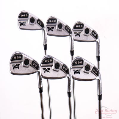 PXG 0311 P GEN5 Chrome Iron Set 5-PW FST KBS Tour Steel X-Stiff Right Handed +1 1/4"