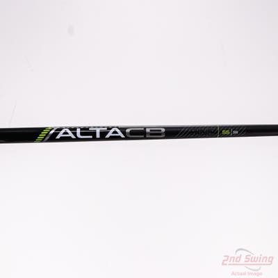 Used W/ Ping RH Adapter Ping ALTA CB 55 Black Driver Shaft Stiff 44.5in