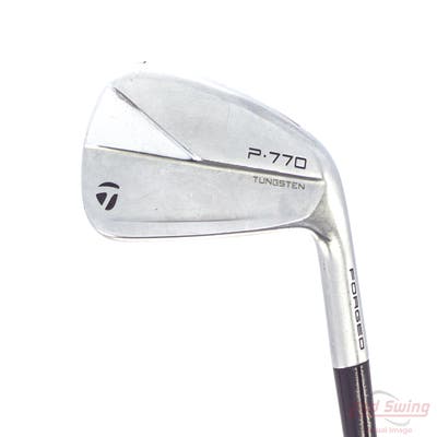 TaylorMade 2023 P770 Single Iron 7 Iron Mitsubishi C6 Series Black Graphite Stiff Right Handed 37.0in