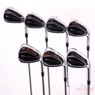 TaylorMade Qi Iron Set 5-PW AW FST KBS MAX 85 MT Steel Stiff Right Handed STD