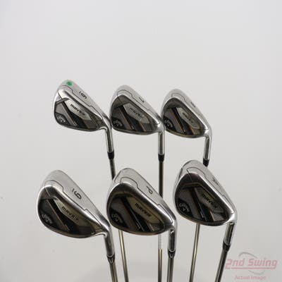 Callaway Mavrik Max Iron Set 6-PW AW UST Mamiya Recoil ESX 460 F2 Graphite Senior Right Handed STD