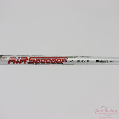 Used W/ Tour Edge RH Adapter Fujikura Air Speeder 40g Driver Shaft Regular 44.5in