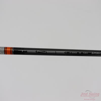 Used W/ TaylorMade RH Adapter Mitsubishi Rayon Tensei AV Raw Orange 65g Driver Shaft X-Stiff 44.5in