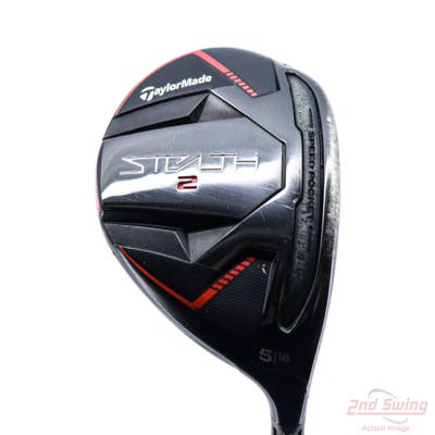 TaylorMade Stealth 2 Fairway Wood 5 Wood 5W 18° Fujikura Ventus Red TR 6 Graphite Stiff Right Handed 42.5in