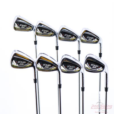 Cobra KING SpeedZone Iron Set 4-PW GW FST KBS Tour 120 Steel Stiff Right Handed STD