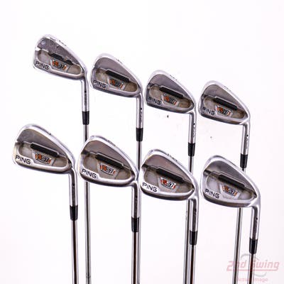 Ping S57 Iron Set 3-PW True Temper Dynamic Gold S300 Steel Stiff Right Handed Black Dot +3/4"