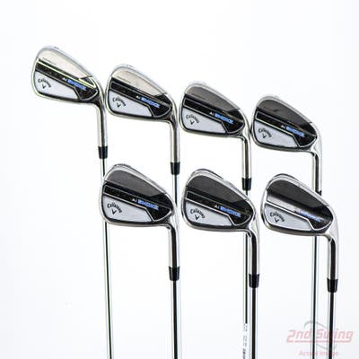 Callaway Paradym Ai Smoke Iron Set 5-PW AW True Temper Elevate 95 Steel Stiff Right Handed STD