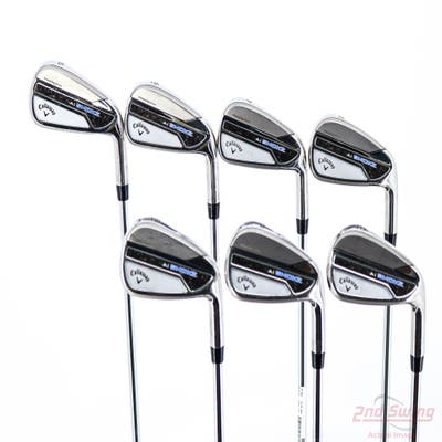 Callaway Paradym Ai Smoke Iron Set 5-PW AW True Temper Elevate 95 Steel Stiff Right Handed STD