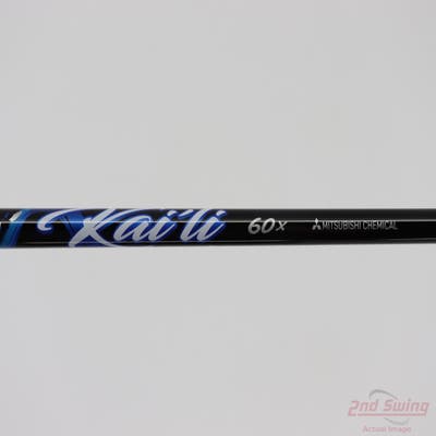 Used W/ Cobra RH Adapter Mitsubishi Rayon Kai'li Blue 60g Driver Shaft X-Stiff 44.0in