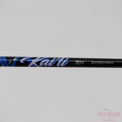 Used W/ Cobra RH Adapter Mitsubishi Rayon Kai'li Blue 70g Driver Shaft X-Stiff 44.0in