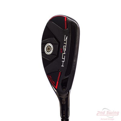 TaylorMade Stealth 2 Plus Rescue Hybrid 4 Hybrid 22° Mitsubishi Kai'li Red 75 Graphite Regular Right Handed 40.0in