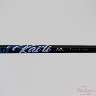 Used W/ Cobra RH Adapter Mitsubishi Rayon Kai'li Blue 60g Driver Shaft Stiff 44.0in