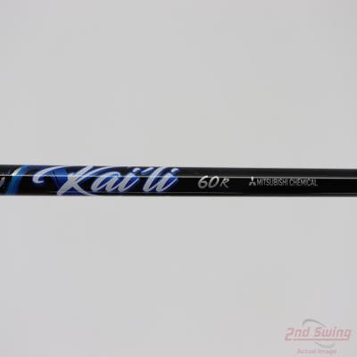 Used W/ Cobra RH Adapter Mitsubishi Rayon Kai'li Blue 60g Driver Shaft Regular 43.0in