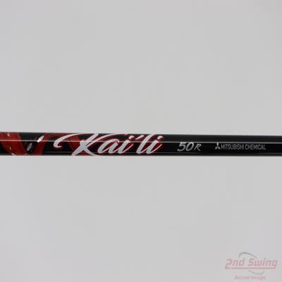 Used W/ Cobra RH Adapter Mitsubishi Rayon Kai'li Red 50g Driver Shaft Regular 44.0in