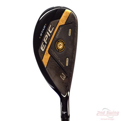 Callaway EPIC MAX Star Hybrid 3 Hybrid 17° UST ATTAS Speed Series 50 Graphite Senior Right Handed 40.5in