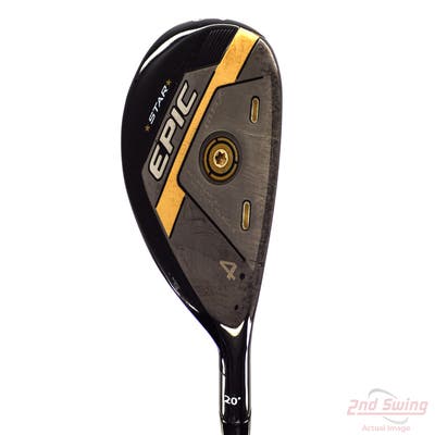 Callaway EPIC MAX Star Hybrid 4 Hybrid 20° UST ATTAS Speed Series 50 Graphite Senior Right Handed 40.0in