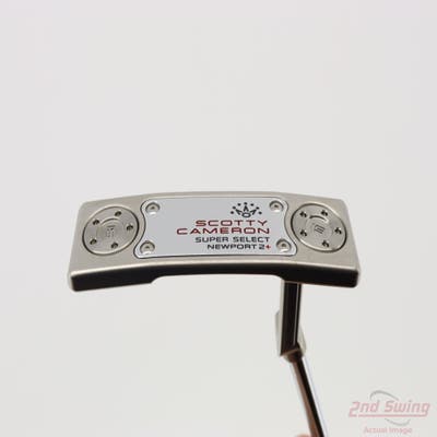 Mint Titleist Scotty Cameron Super Select Newport 2 Plus Putter Steel Right Handed 34.5in