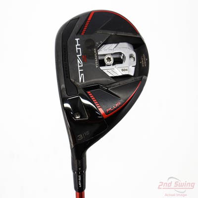 TaylorMade Stealth 2 Plus Fairway Wood 3 Wood 3W 15° Fujikura Ventus TR Red VC 6 Graphite Stiff Left Handed 42.5in