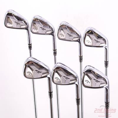 Tour Issue Callaway Apex Pro 19 Iron Set 4-PW AW Dynamic Gold Tour Issue X100 Steel X-Stiff Right Handed STD