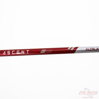 Used W/ Mizuno RH Adapter Aldila Ascent Red 50g Driver Shaft Regular 44.0in