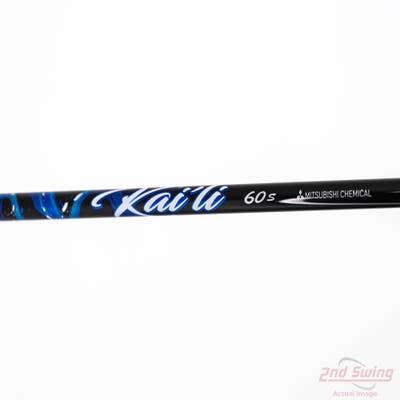 Used W/ Cobra RH Adapter Mitsubishi Rayon Kai'li Blue 60g Driver Shaft Stiff 43.75in