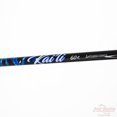 Used W/ Cobra RH Adapter Mitsubishi Rayon Kai'li Blue 60g Driver Shaft Regular 44.0in