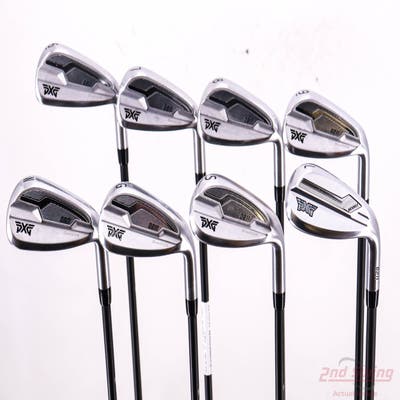 PXG 0211 Iron Set 6-PW GW SW LW Mitsubishi MMT 70 Graphite Regular Right Handed -1/2"