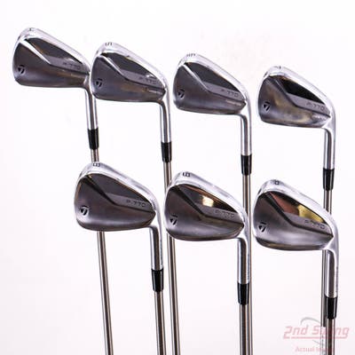 TaylorMade 2020 P770 Iron Set 4-PW Aerotech SteelFiber i80 Graphite Stiff Right Handed +1/4"