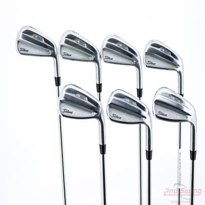 Titleist 2021 T100 Iron Set 4-PW True Temper AMT Tour White Steel Stiff Right Handed +1/4"