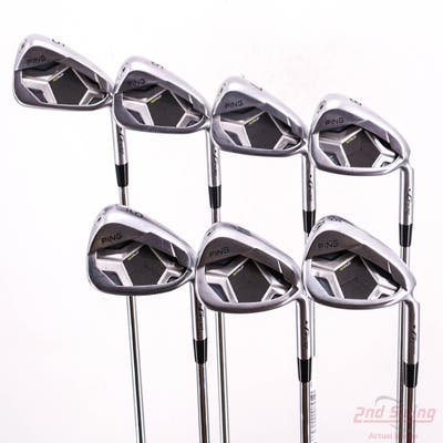 Ping G430 Iron Set 5-PW GW AWT 2.0 Steel Stiff Right Handed Black Dot +1/4"