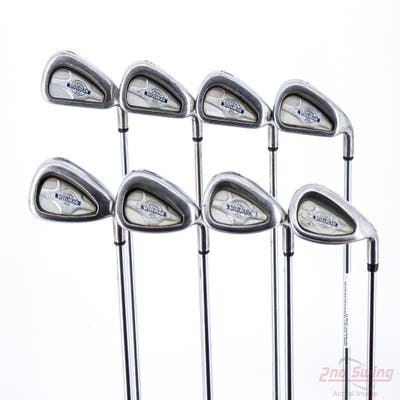 Callaway X-14 Iron Set 4-PW SW Stock Steel Shaft Steel Stiff Right Handed STD