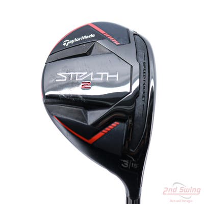 TaylorMade Stealth 2 Fairway Wood 3 Wood 3W 15° Fujikura Ventus Red TR 5 Graphite Regular Right Handed 43.5in