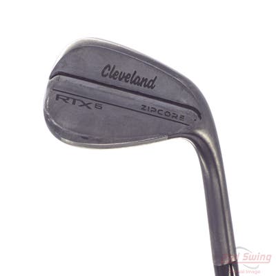 Mint Cleveland RTX 6 ZipCore Black Satin Wedge Gap GW 52° 10 Deg Bounce Dynamic Gold Spinner TI Steel Wedge Flex Right Handed 35.75in