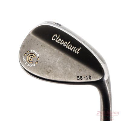 Cleveland Tour Action Wedge Lob LW 58° 10 Deg Bounce Cleveland Traction Wedge Steel Wedge Flex Right Handed 35.5in