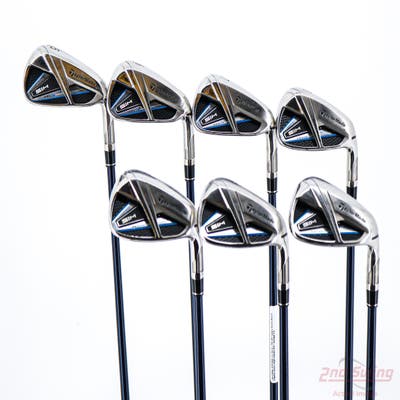 TaylorMade SIM MAX Iron Set 5-PW AW Fujikura Ventus Blue 5 Graphite Senior Right Handed STD