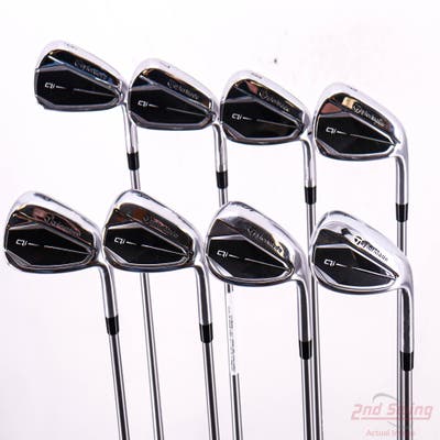 TaylorMade Qi Iron Set 6-LW Fujikura Speeder NX TCS 50 Graphite Senior Right Handed +1/4"