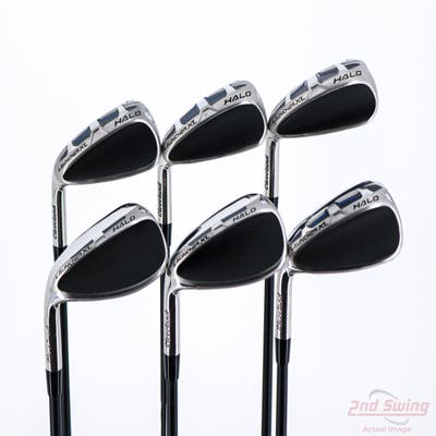 Mint Cleveland Launcher XL Halo Iron Set 6-PW AW Project X Cypher 2.0 40 IR Graphite Ladies Left Handed -1/2"