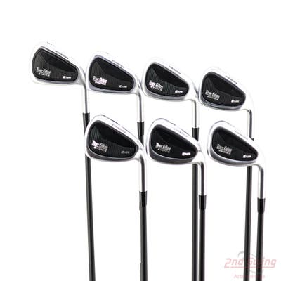 Tour Edge Exotics E725 Iron Set 6-PW AW GW Project X Cypher 2.0 50 IR Graphite Senior Right Handed +1/4"