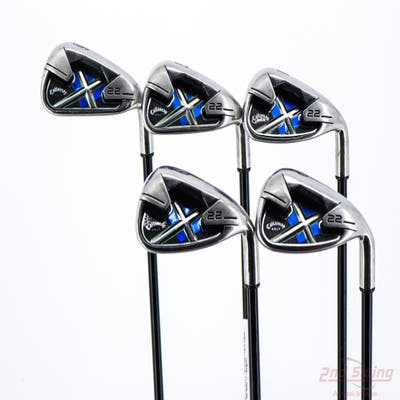 Callaway X-22 Iron Set 6-PW Callaway X Graphite Graphite Regular Right Handed +1"