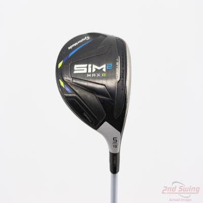 TaylorMade SIM2 MAX-D Fairway Wood 5 Wood 5W 19° Fujikura AIR Speeder 45 Graphite Senior Right Handed 41.5in