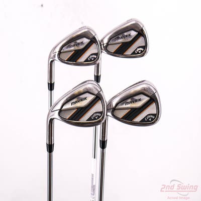 Callaway Mavrik Iron Set 8-PW AW True Temper Elevate 95 VSS Steel Regular Left Handed +1/4"