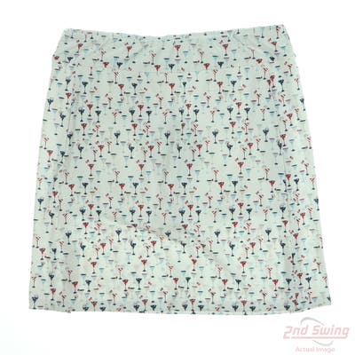 New Womens San Soleil Skort Large L Multi MSRP $100