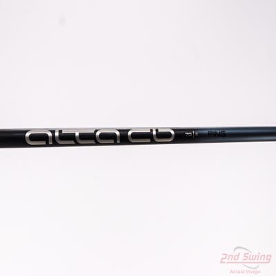 Used W/ Ping RH Adapter Ping ALTA CB 70 Slate 70g Hybrid Shaft Regular 39.25in