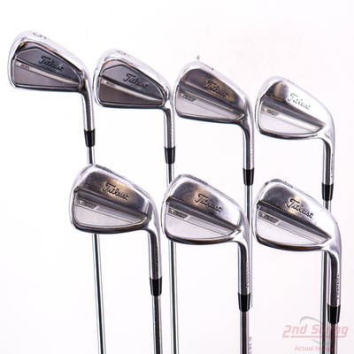 Titleist 2023 T150/T200 Combo Iron Set 5-PW AW True Temper AMT Black S300 Steel Stiff Right Handed +1/4"