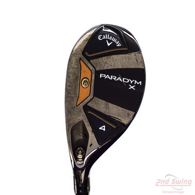 Callaway Paradym X Hybrid 4 Hybrid 21° PX HZRDUS Silver Gen4 75 Graphite Stiff Left Handed 40.5in