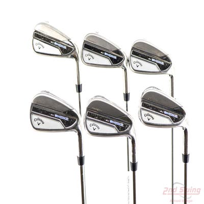 Callaway Paradym Ai Smoke Iron Set 6-PW AW True Temper Elevate MPH 95 Steel Regular Right Handed STD