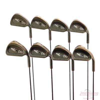 Ping Eye 2 Beryllium Copper Iron Set 3-PW Ping ZZ Lite Steel Regular Right Handed Black Dot +1/4"