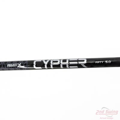 Used W/ Callaway RH Adapter Project X Cypher Black 50g Driver Shaft Senior 44.25in